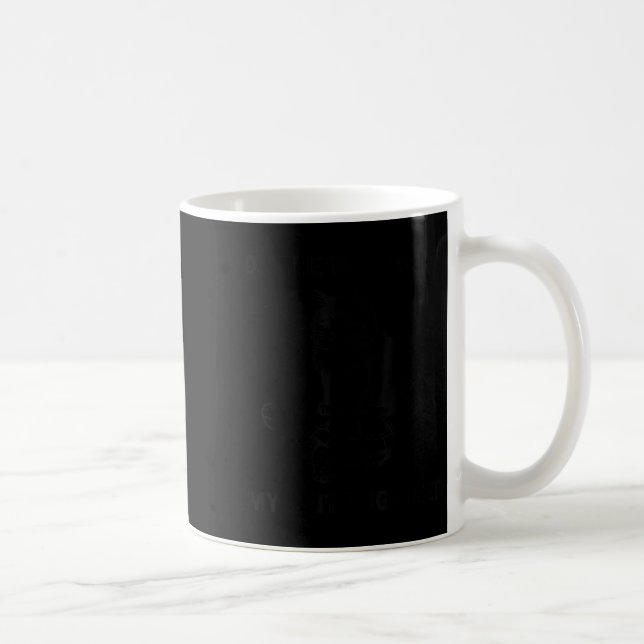 On The Way To Get My Together Funny Cat Riding Tur Coffee Mug (Right)