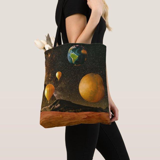 On the Way Tote Bag (Close Up)