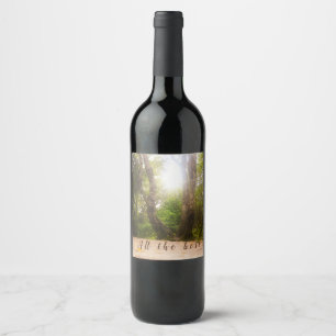 On the way...    wine label