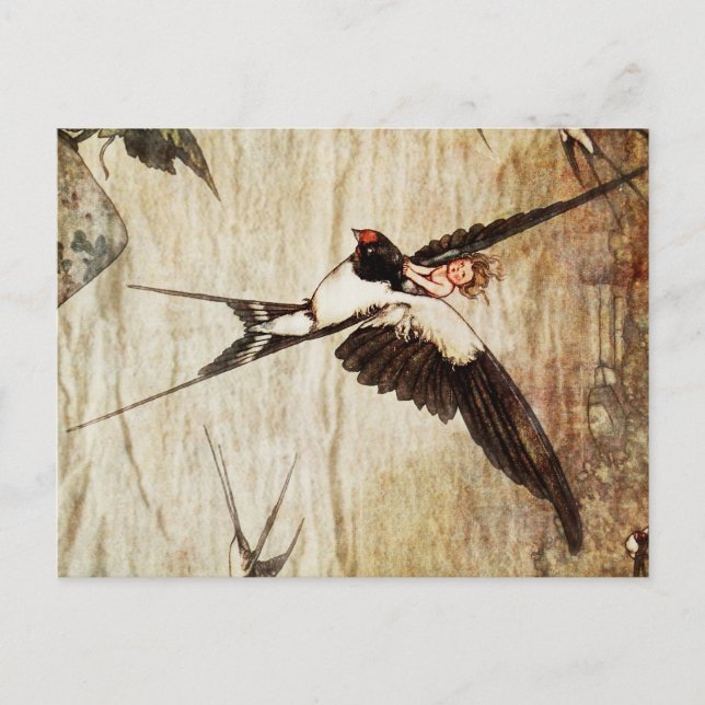 On The Wing Postcard (Front)