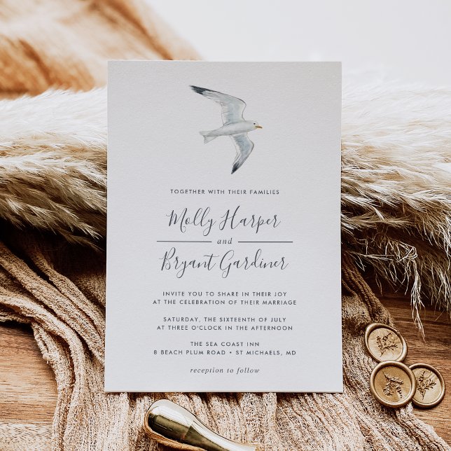 On the Wing | Wedding Invitation (Creator Uploaded)