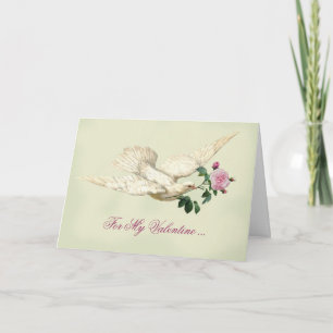 On the Wings of A Dove, For my Valentine Holiday Card