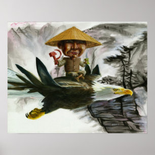 On the Wings of an Eagle Poster