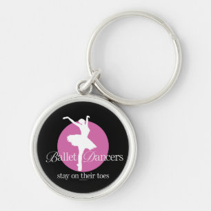 On Their Toes (Ballet) Key Ring