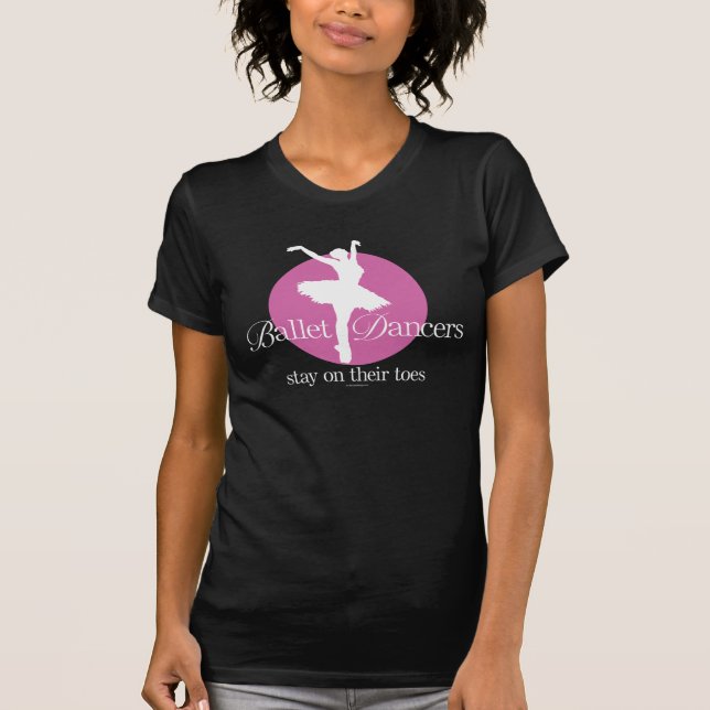 On Their Toes (Ballet) T-Shirt (Front)