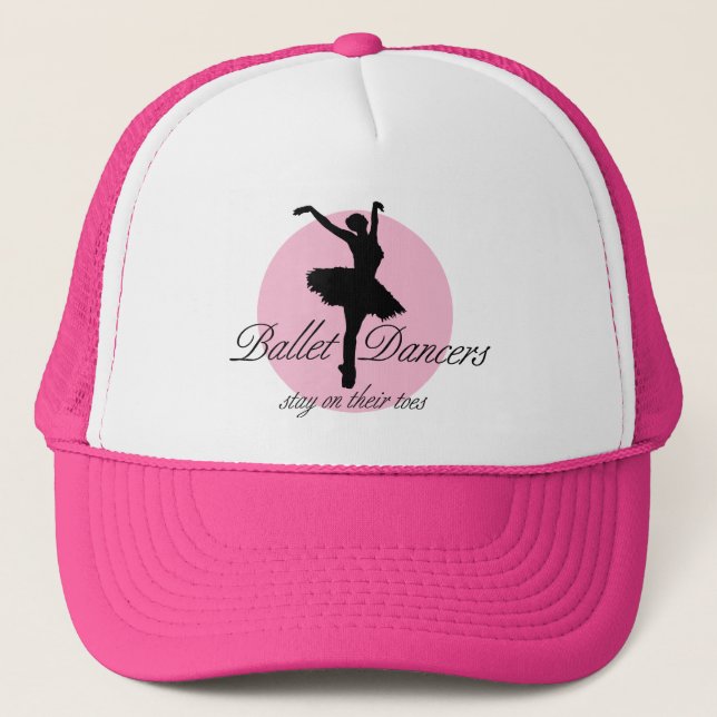 On Their Toes (Ballet) Trucker Hat (Front)