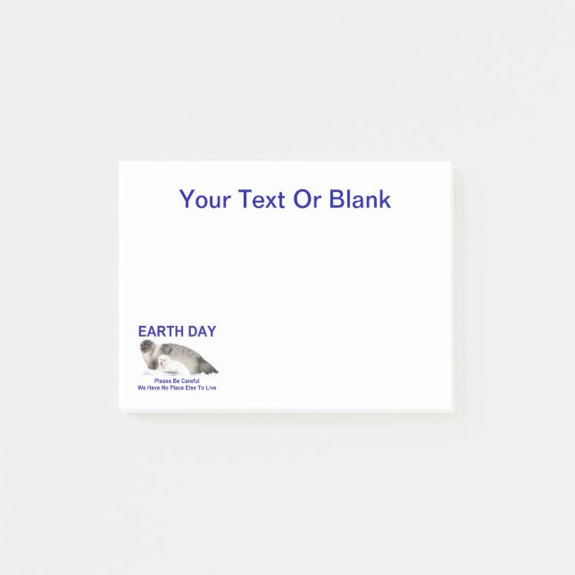 On Thin Ice Post-it Notes (Front)