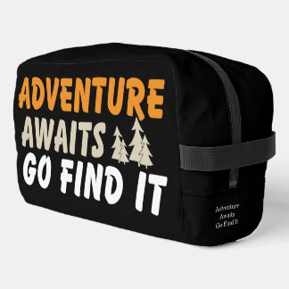On to New Adventures Dopp Kit