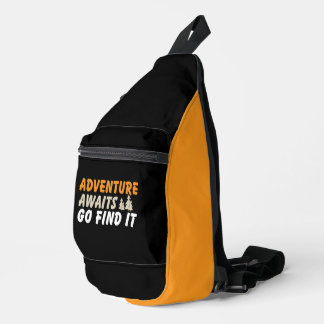 On to New Adventures Sling Bag