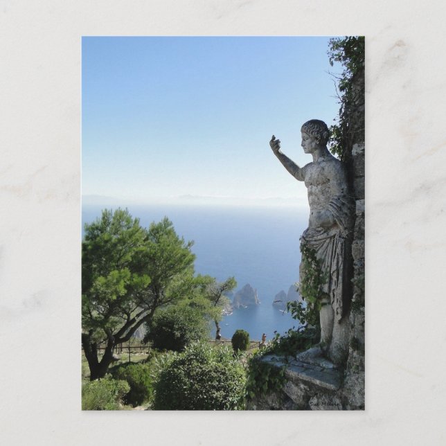 On Top of Capri Postcard (Front)
