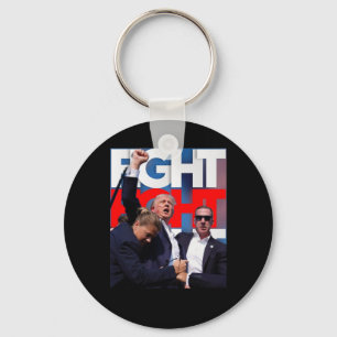 On Trump Fight For America Trump Undefeatable 1 Key Ring