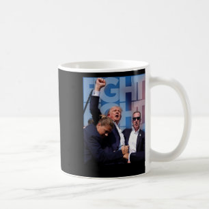 On Trump Fight For America Trump Undefeatable 4 Coffee Mug