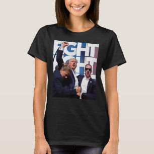 On Trump Fight For America Trump Undefeatable  T-Shirt