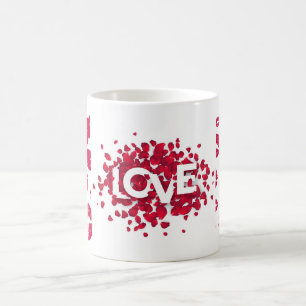 On Valentine's Day, the cup of happiness is poured
