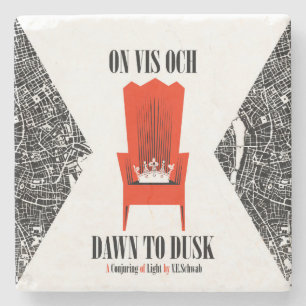 On Vis Och marble coaster