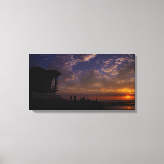 On Watch! Canvas Print (Front)