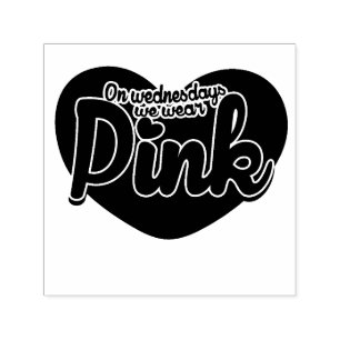 On Wednesdays we wear pink Self-inking Stamp