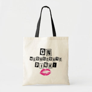 On Wednesdays We Wear Pink Tote Bag