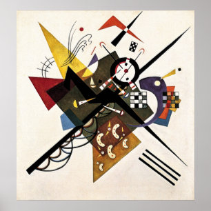 On White II - Wassily Kandinsky Poster