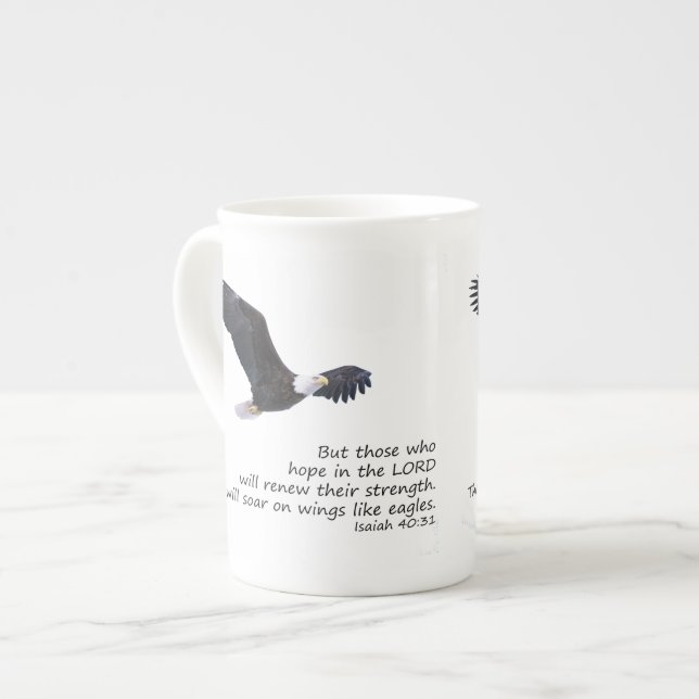 On Wings Like Eagles Speciality Mug (Front Left)