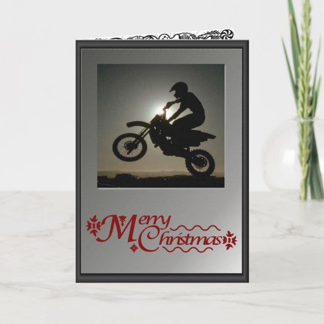 On your bike! holiday card (Front)