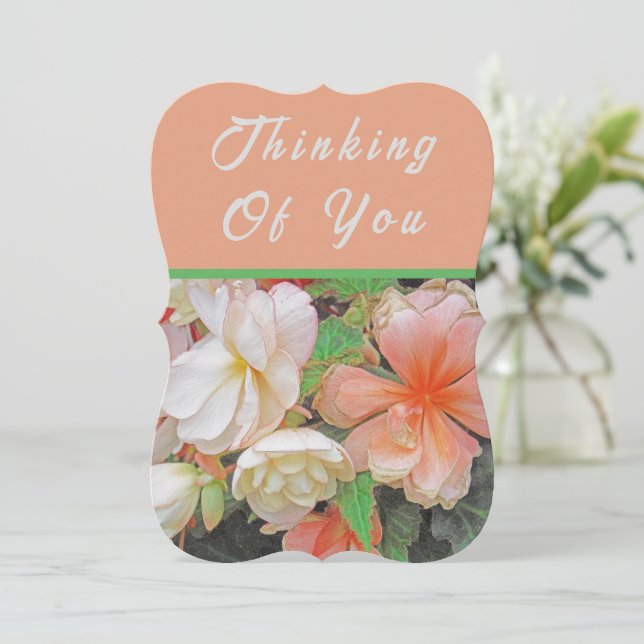 "On Your Birthday, I Am Thinking Of You"/floral (Standing Front)