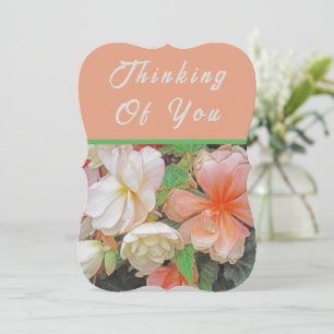 "On Your Birthday, I Am Thinking Of You"/floral