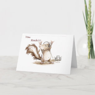 ON "YOUR BIRTHDAY" LETS "ROCK AND ROLL TOGETHER!" CARD