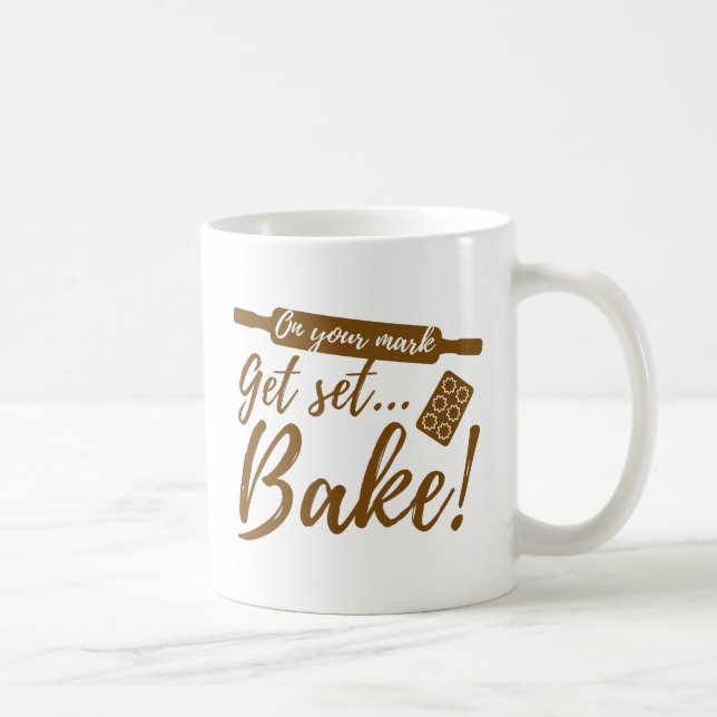 On Your Mark Coffee Mug (Right)
