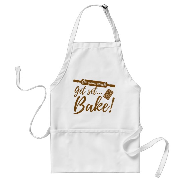 On Your Mark Standard Apron (Front)