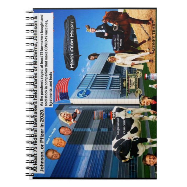 On your side notebook (Front)