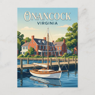 Onancock USA Postcard
