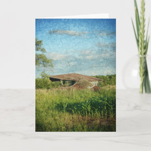 Once a Barn Card