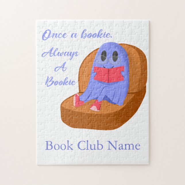Once a Bookie Always a Bookie  Jigsaw Puzzle (Vertical)