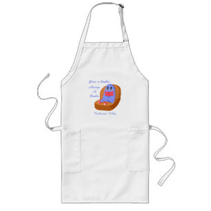 Once a Bookie Always a Bookie Long Apron