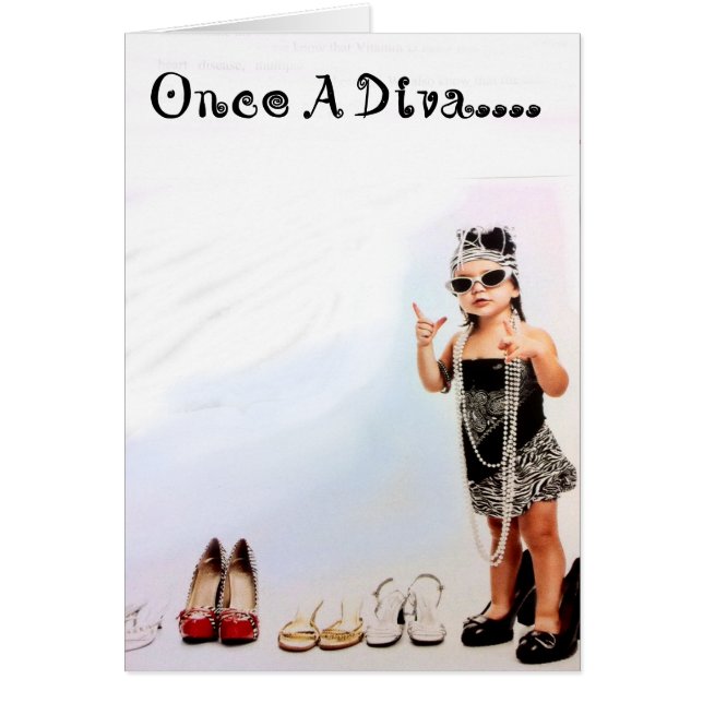 Once A Diva (Front)