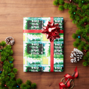 Once a rebel, always a rebel blue green wrapping paper