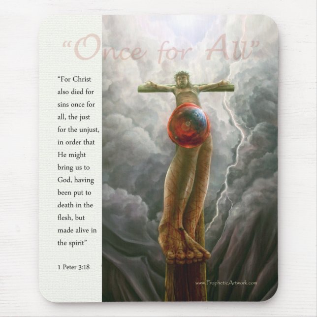 Once for All Mouse Pad (Front)