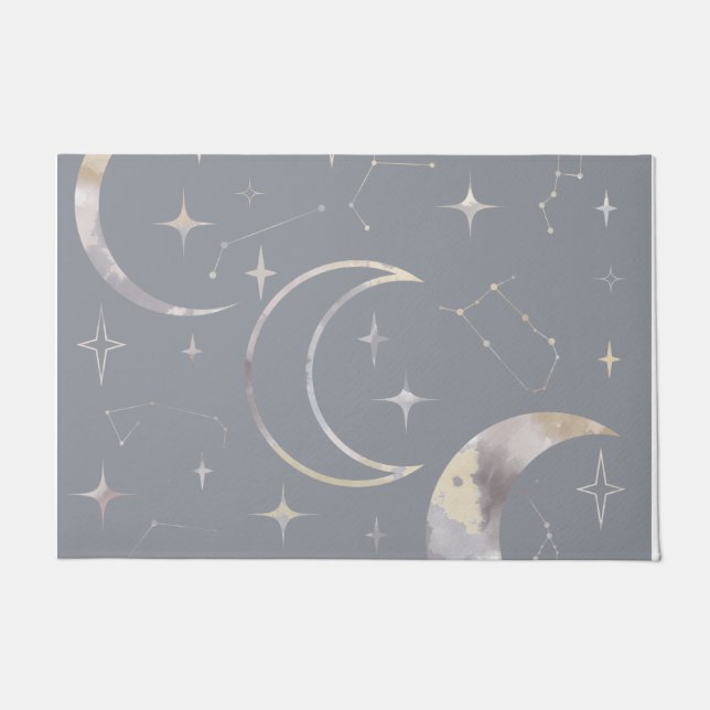 Once in a Blue Moon  Doormat (Front)