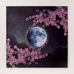 Once in a blue moon jigsaw puzzle