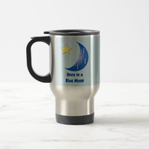 Once in a Blue Moon Travel Mug