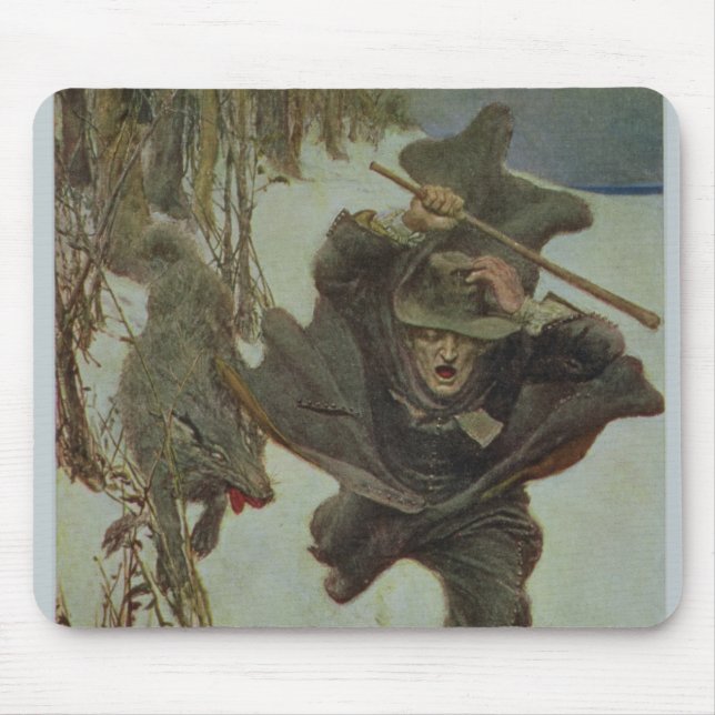 Once it Chased Doctor Wilkinson Mouse Pad (Front)