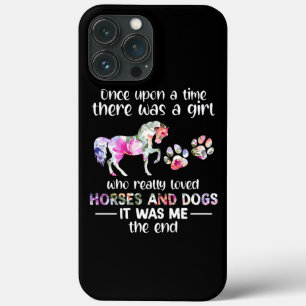 Once Up On The Time There Was Girl Who Loved Horse iPhone 13 Pro Max Case