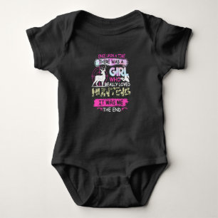 Once Up Time Girl Loved Hunting Hunter Gift Baby Bodysuit