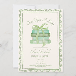 Once Upon A Baby Baby Shower Invitation