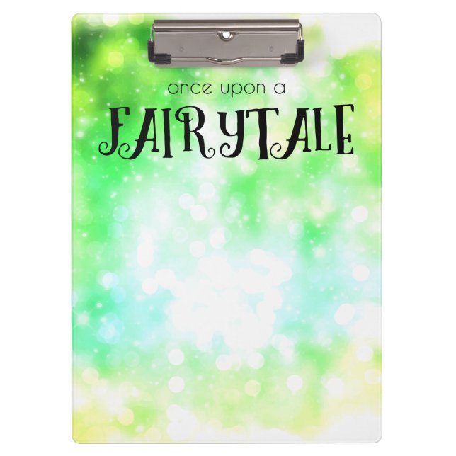 Once Upon a Fairytale Clipboard (Front)