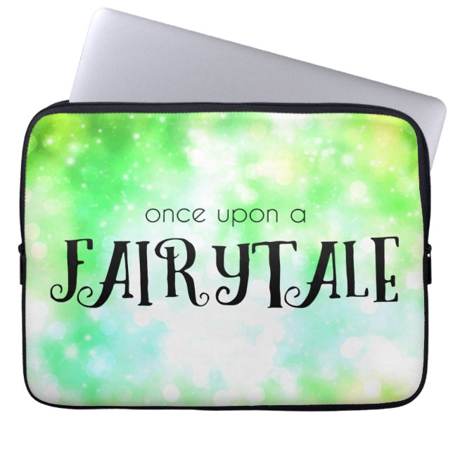 Once Upon a Fairytale Laptop Sleeve (Front)