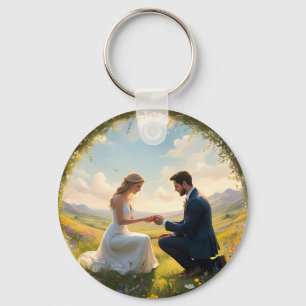 Once Upon A Magical Wedding Proposal, Key Ring