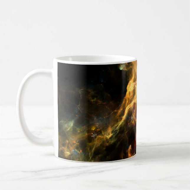 Once Upon a Space series. Abstract design made of  Coffee Mug (Left)