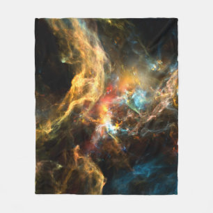 Once Upon a Space series. Abstract design made of Fleece Blanket